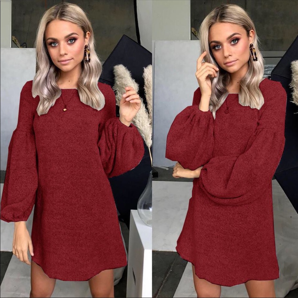 Selfie Leslie Mini Sweater Dress - Picture 6 of 8